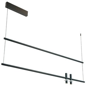 Lustra cu Iluminat LED Sus si Jos, MARBLE BLACK