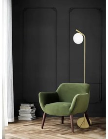 Lampă de podea 1xE27/40W/230V auriu/alb