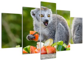 Tablou cu lemur (150x105 cm)