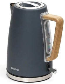 Fierbător de apă 1,7 l 2400W/230V oțel inoxidabil/gri