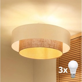 Brilagi - Lustră LED aplicată BOHO STYLE 3xE27/45W/230V diam. 80 cm