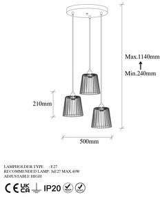 Candelabru Pirlo - 11570-2