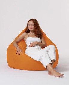 Fotoliu puf pentru grădină Premium XXL - Orange