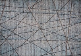 Covor FUNK CHENILLE, 75x150 cm, forma dreptunghiulara, poliester, mult