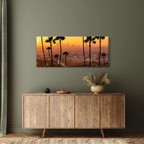 Tablou - Panorama din Los Angeles (120x50 cm)