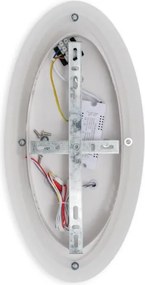 Brilagi - Plafonieră LED dimabilă MODERN, 45W, 230V, 3000-6000K, cu telecomandă