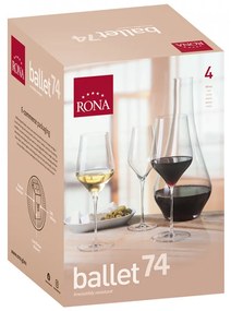 Set pahare de vin Rona Ballet 7457 680ml, 4 buc 1005279
