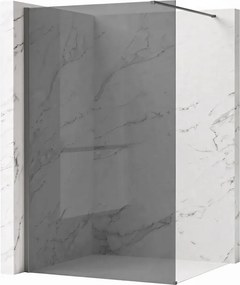 Paravan de dus fumuriu Rea Flexi Grey 110 cm Titan