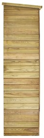 Magazie unelte de gradina, 163x50x171 cm, lemn pin tratat Maro, 163 x 50 x 171 cm