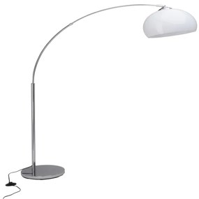 Brilliant - Lampadar VESSA 1xE27/60W/230V crom lucios/alb