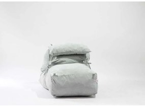 Fotoliu Yoga L cu Perna, Material Textil - Angora Grey