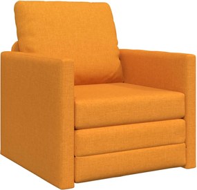 vidaXL Pat canapea 60cm Galben Întunecat țesătură