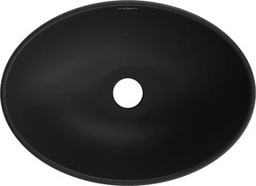 Mexen Elza chiuvetă de suprafață 40 x 33 cm, negru mat - 21014085