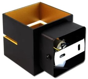 Aplică COSTA 1xG9/35W/230V negru/cupru