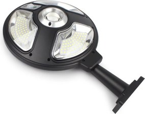 Lampa Solara Rotunda cu Senzor de Miscare, Suport Reglabil 360, IPX65 si Telecomanda