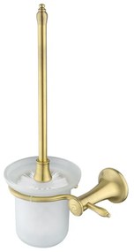 Perie wc FDesign Lacrima, bronz periat