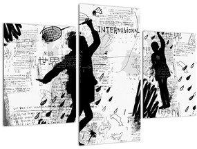 Tablou - Artă stradală - zarvă (90x60 cm)