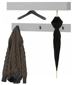 Set 2 cuier perete Semplo SM 06 (Gri) . 1104499