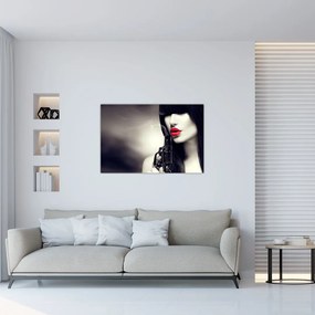 Tablou - Femeia misterioasă (90x60 cm)