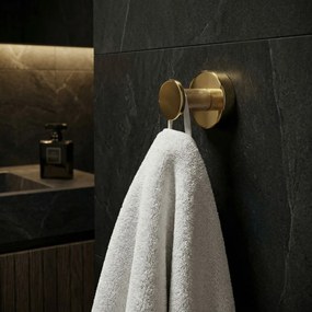 Cuier de baie 6606A Modern Gold