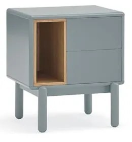 Noptieră albastră/gri Corvo – Teulat