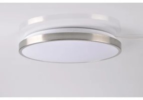 Plafonieră LED KERN LED/24W/230V Nichel