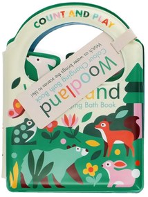 Jucărie interactivă Colour changing bath book Woodland – Rex London
