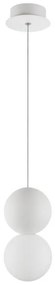 Pendul design modern ZERO, gips alb NVL-9704192