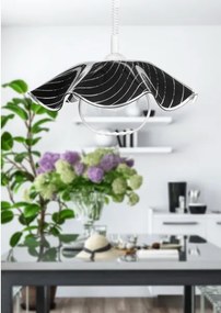 Lustră cu înălțime reglabilă LYRA GLASS 1xE27/60W/230V Prezent 41