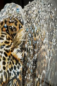 Mauro Ferretti Pictura pe Pânză Jaguar cu Cadru -B- cm 82x4x81 | Aosom Romania