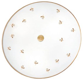 Kolarz 731.U13.4.160 - Aplică de perete NONNA 3xE27/60W/230V Ø 42 cm, design floral, aur roz