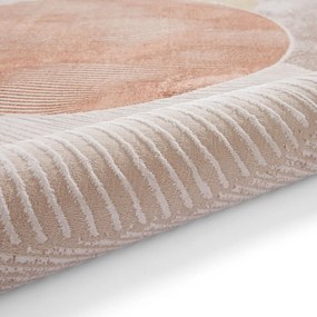 Covor roz/crem 160x230 cm Creation – Think Rugs