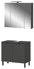 Set mobilă de baie gri antracit Arcena – Germania