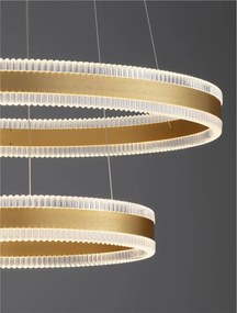 Lustra suspendata LED design circular Alaro 60cm NVL-9019727
