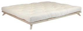 Pat matrimonial Karup Design Senza Bed Natural, 160 x 200 cm