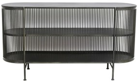 Comodă joasă din metal negru 149x80 cm Yinthe - Light &amp; Living