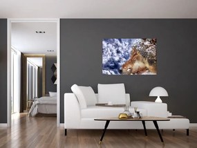 Tablou cu lup (90x60 cm)