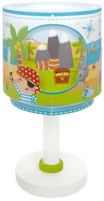 Veioză pentru copii Dalber 60651 PIRATE ISLAND 1xE14/8W/230V