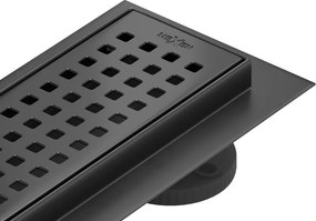 Mexen Flat 360° M08 scurgere liniară rotativă 80 cm, negru - 1725080-40