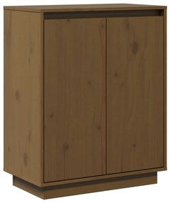 813348 vidaXL Servantă, maro miere, 60x34x75 cm, lemn masiv de pin