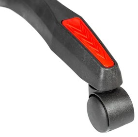 Scaun pentru jocuri video VARR Zolder negru/roșu