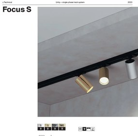 Spot, accesoriu pentru sinele monofazate Unity, Focus S auriu mat, negru