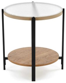 Măsuță de cafea Darien S, stejar / negru