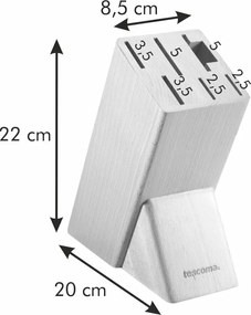 Tescoma Bloc NOBLESSE pentru 6 cuțite,foarfece/țigă, S