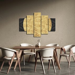 Tablou - Structura de aur N⁰2 (150x105 cm)