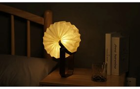 Decorațiune luminoasă albă/în culoare naturală închisă cu USB Origami – Gingko