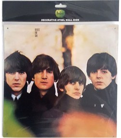 Placă metalică The Beatles - For Sale, (30 x 30 cm)