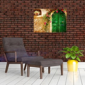 Tablou - Ușă veche (70x50 cm)