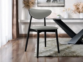 Scaun sufragerie KD 65 C (Negru + Gri închis) . 1103475