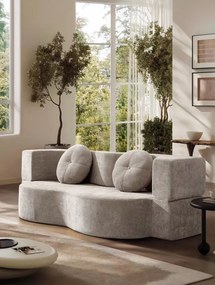 Canapea transformabilă în pat, spumă cu memorie HD, huse detașabile – 200×85×68 cm (Culoare: Mustar)